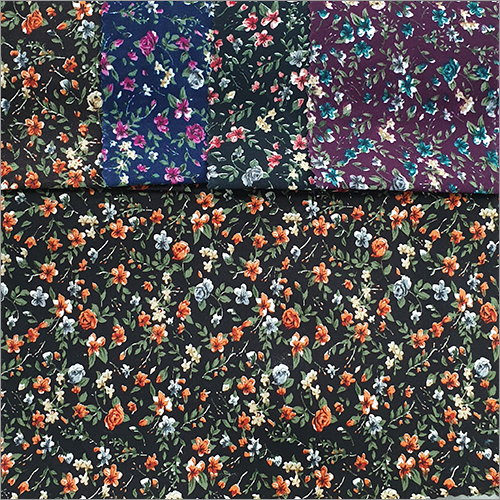 Polyester Crepe Prints Fabric