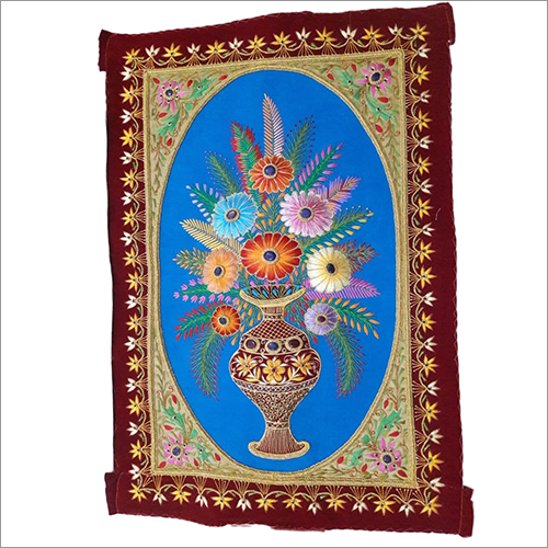 Silk Thread Flower Jewel Carpet Backing Material: Lining
