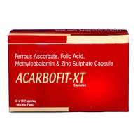 Ferrous Ascorbate Folic Acid Methylcobalamin And Zinc Sulphate Capsules