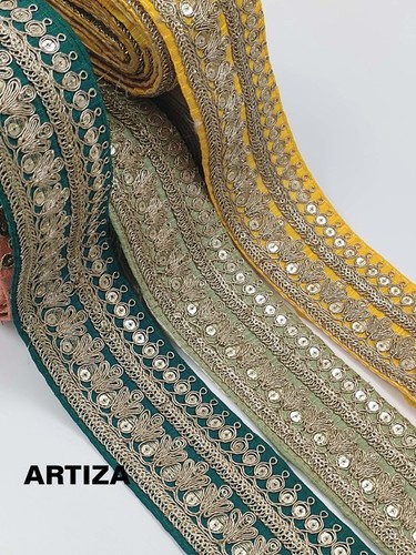 Fancy Jari Border - Color: All