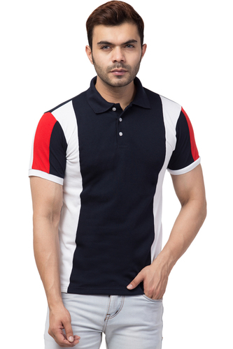 Solid Slim Fit Polo T-Shirt