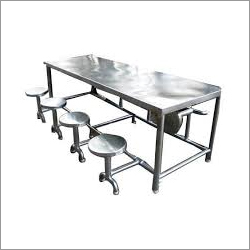 8 Seater Dining Table For Canteen