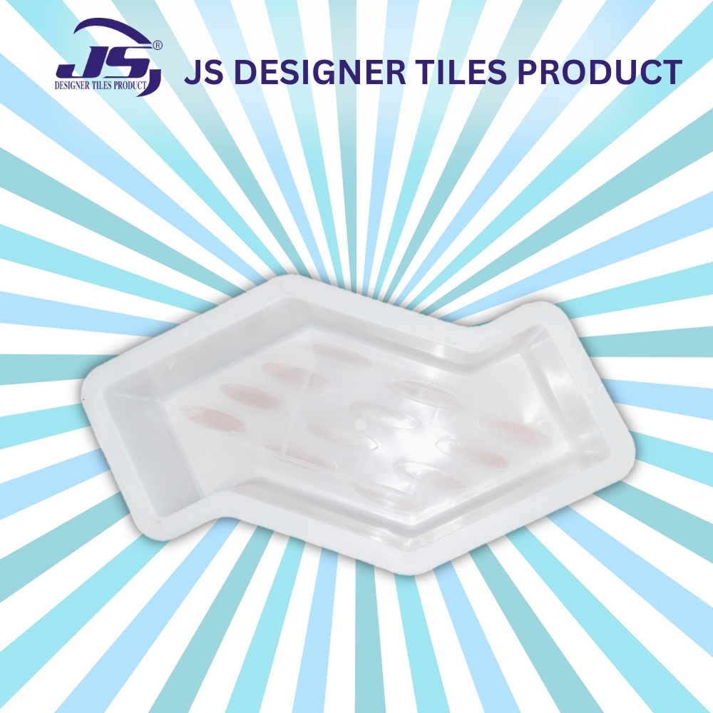 S-Shape Mould - Synthetic Silicone Plastic, Mould Life: 1-2 Years | Ideal for Paver Block Production, Durable & Reliable Design