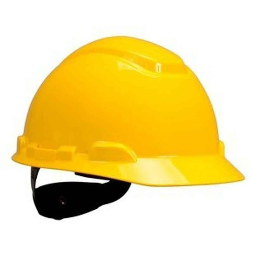 3M H-400 Ratchet Unvented Yellow Helmet