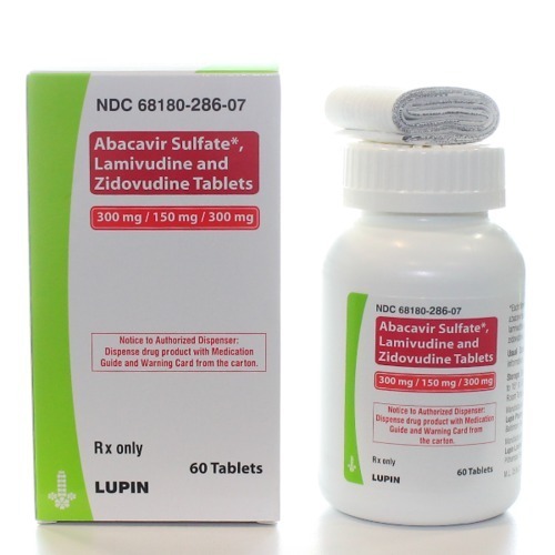 Abacavir Lamivudine Zidovudine Tablets Trizivir General Medicines