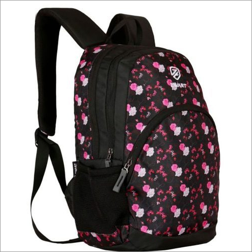 Black Printed Bag