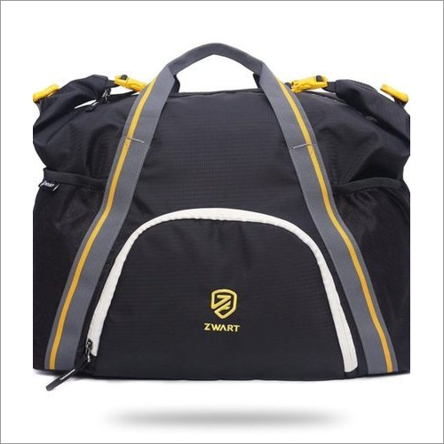 Black And Yellow Gym Bag