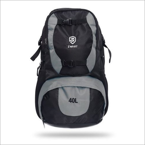 Black And Grey Colored Rucksacks Travel Backpack