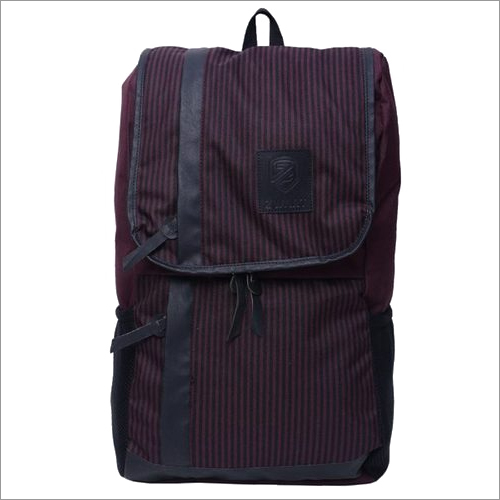 Purple Strips Free Size Backpack