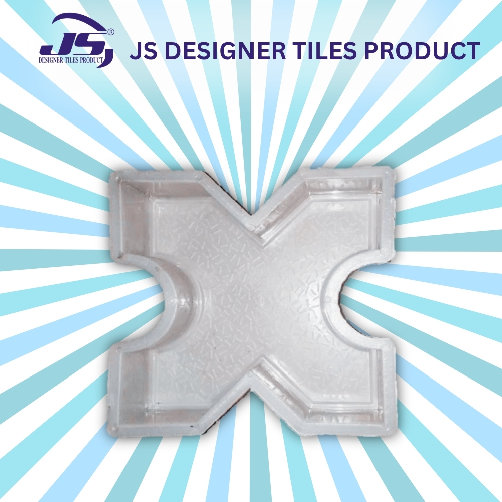 GRASS PAVER MOULD - Synthetic Silicone Plastic, 60MM & 80MM Sizes, Gray Color | Ideal for Paving Block Molds, 1-2 Year Mould Life