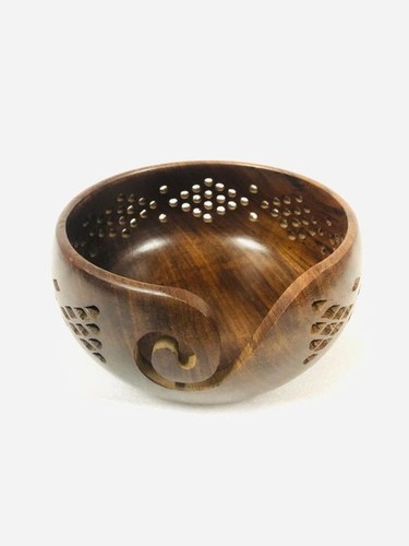 Natural Finish Wooden Bowl