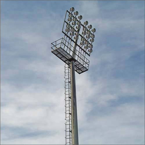 30 Meter Stadium Pole With Ladder And Structure