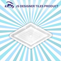 Kaju Katli Paving Block Mould - Synthetic Silicone Material, 60mm Size | Gray & Yellow Color, 3d Design, Durable Mould Life (1 Year)