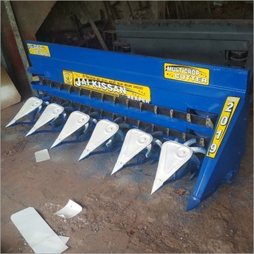 Blue Front Mounted Tractor Reaper