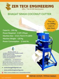 Bhagat Singh Coconut Cutter
