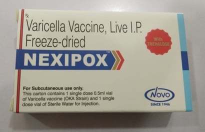 Varicella Vaccine, Live I.P.