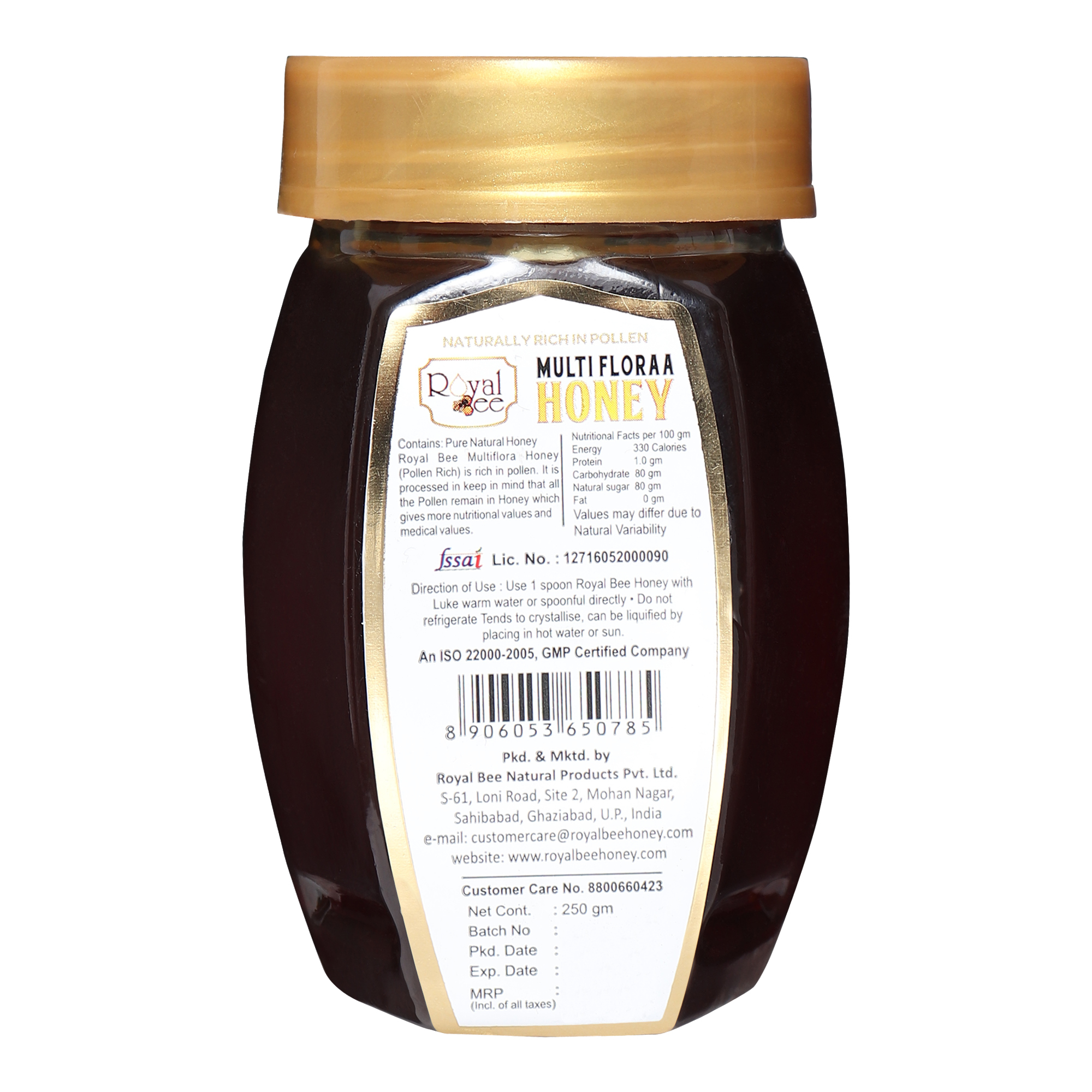 Multiflora Pollen Rich Honey
