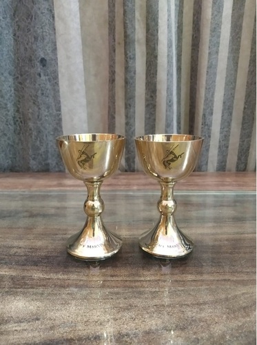 Newly Printed Chalice And Paten Church Supplies By BRASSWORLD INDIA