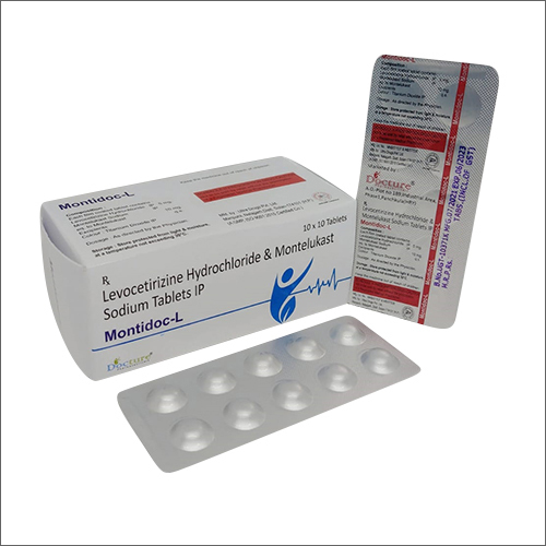 Levocetirizine Hydrochloride And Montelukast Sodium Tablets IP