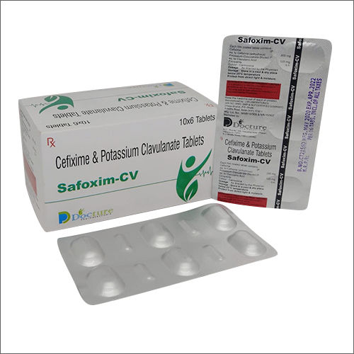 Cefixime And Potassium Clavulanate Tablets Recommended For: As Per Doctor Recommendation