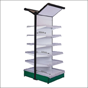 White Double Sided Adjustable Shelving