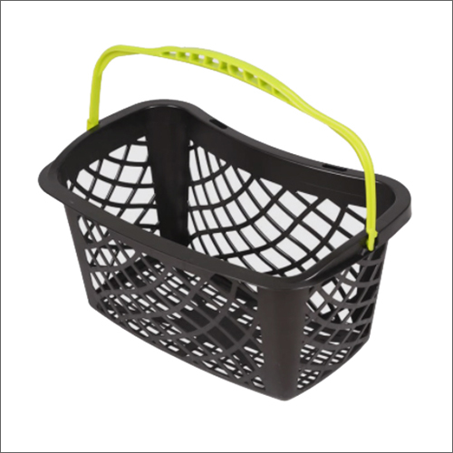 Plastic Shopping Handle Basket By AARAX INDIA