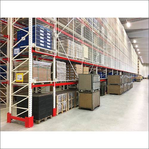 White 10000 Pallet High Rack System