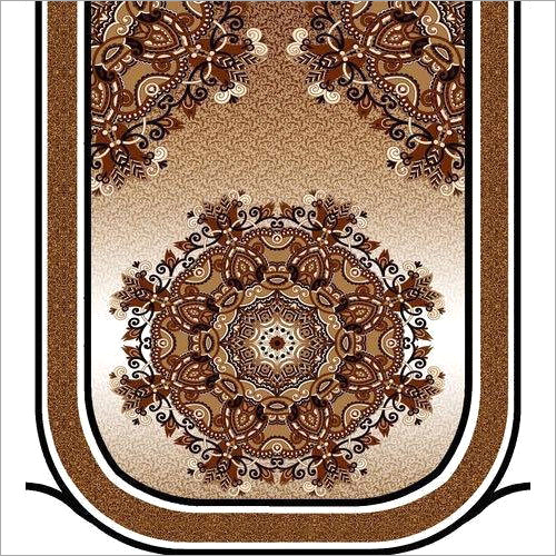 Brown Embroidery Sofa Cover