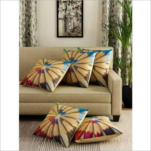 Digital Printed Jute Cushion Covers