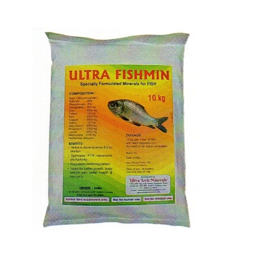 Ultra Fishmin (Minerals, Amino Acids for Fish By ULTRA TECH MINERALS
