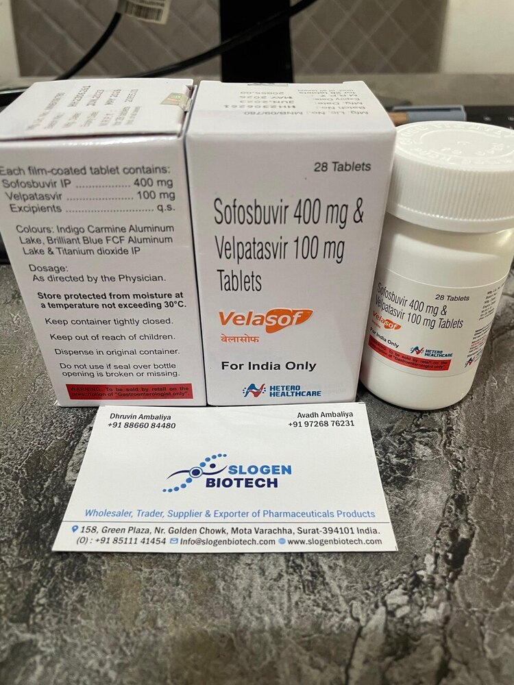 Sofosbuvir With Velpatasvir Tablets General Medicines