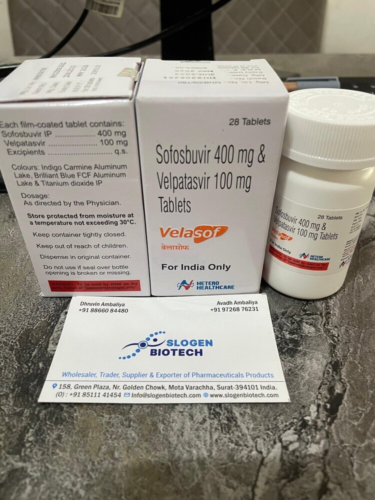 Sofosbuvir With Velpatasvir Tablets