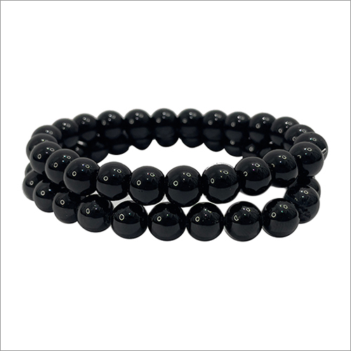 Black Tourmaline Bracelet - Genuine Black Tourmaline, Unisex Design | Grounding, Cleansing Aura, Psychic Protection, Boosts Self Esteem