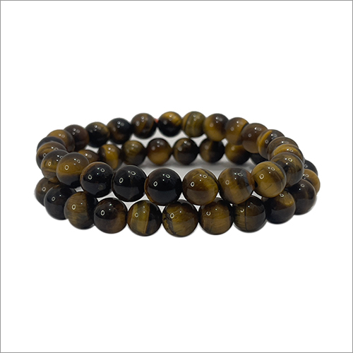 Tiger Eye Bracelet - Natural Tiger Eye Stone, Unisex Design | Anti-Allergy, Fashionable Accessory, Focus Enhancer, Anxiety Reliever