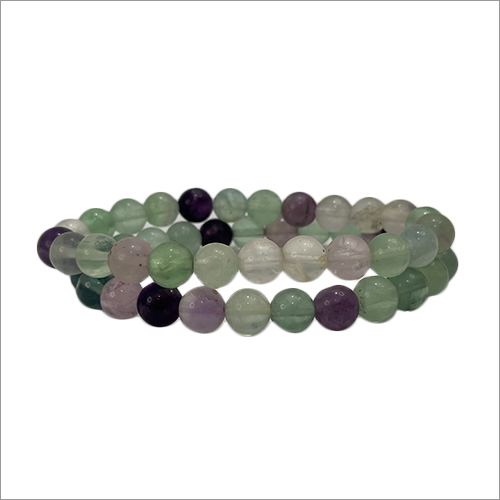 Fluorite Bracelet - Stone Material, Unisex Design | Aura Cleansing, Energy Absorption, Self-Confidence Enhancement, Stress Neutralization