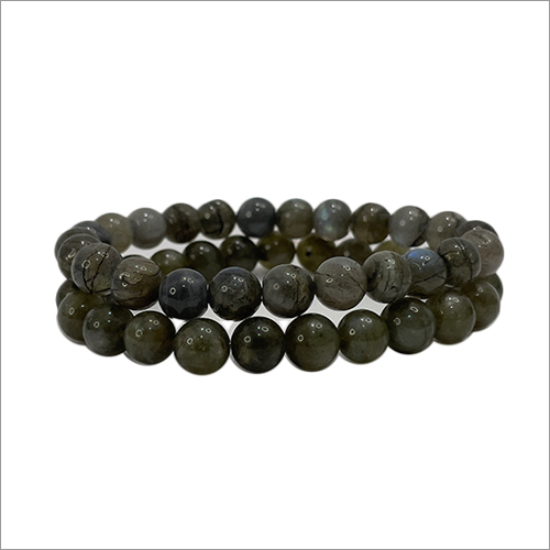 Laborodarite Bracelet - Stone Material, Unisex Design | Enhances Mental Acuity, Balances Energies, Relieves Anxiety, Aids in Digestion