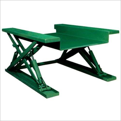 Mild Steel Zero Level Scissor Lift Table