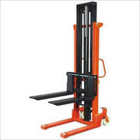Metallic Industrial Hydraulic Hand Stacker