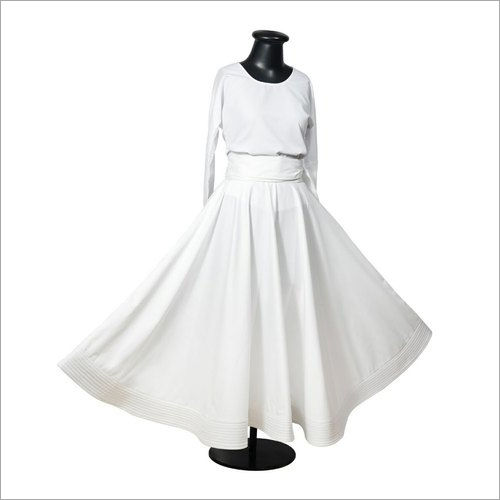 White Meditation Skirt