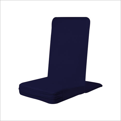 Pu Foam Navy Blue Moksh Zen Classic Small Meditation Chairs