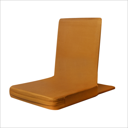 Pu Foam Golden Mustard Moksh Zen Classic Large Meditation Chair