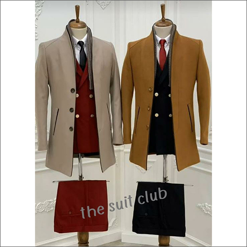 Mens Long Coat Pant