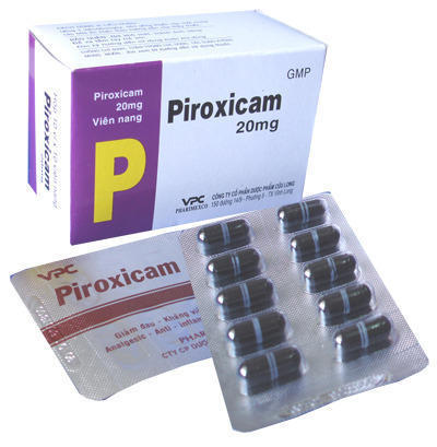 Piroxicam Capsules - Pain Relief Formula for Arthritis & Joint Disorders | Non-Anti-Inflammatory Drug, Dosage as Directed by Doctor, Cool & Dry Storage