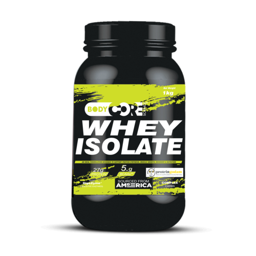 BCS Whey Isolate Green-1Kg(Chocolate)