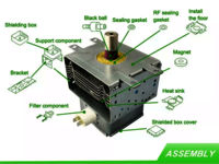 Microwave Oven Magnetron 210-1 With Round Corner