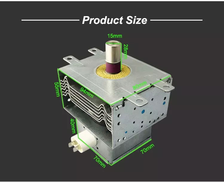 Microwave Oven Magnetron 210-1 With Round Corner