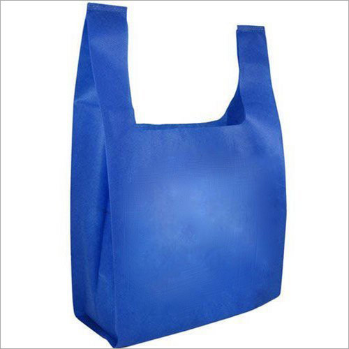 20x22 Inch Blue Non Woven U Cut Bag