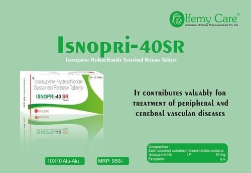 Isoxsuprine Hydrochloride Tablets