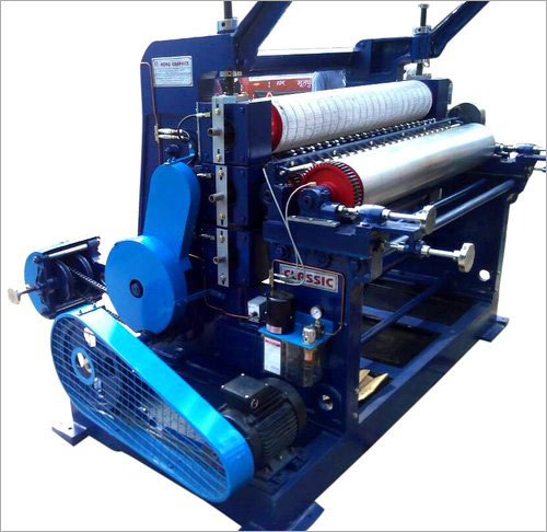 Vertical Single Face Corrugation Machine