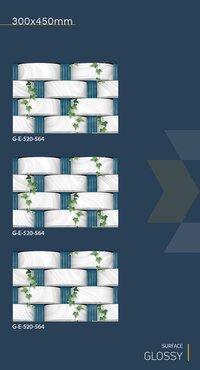 Any Color Ceramic Wall Tiles 30x45 Cm